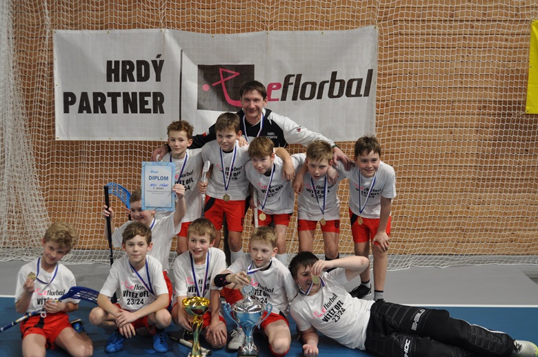 Zlatý hattrick pro Orel Vyškov v kategorii elévů